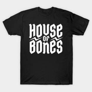 House of bones white logo T-Shirt